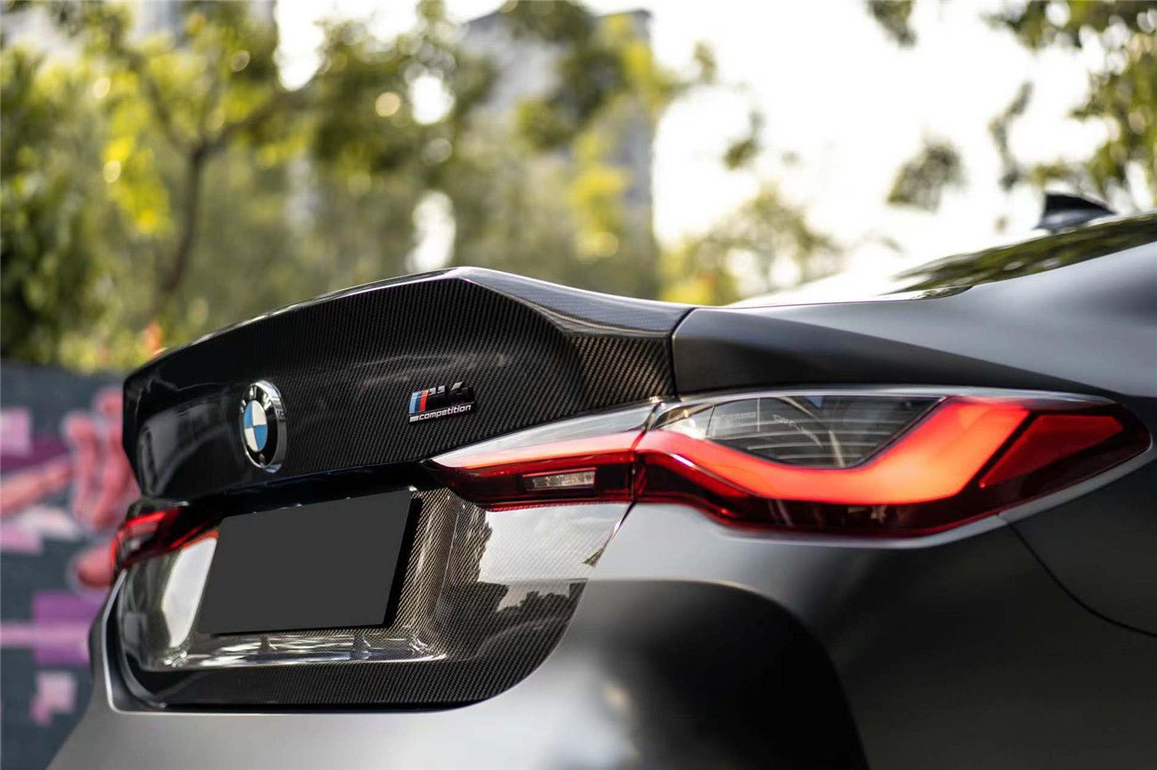 2021-UP BMW M4 G82 Coupe Only CS Style Dry Double Carbon Fiber Trunk